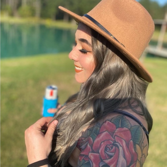 Belt buckle fedora hat - Picture 3 of 7